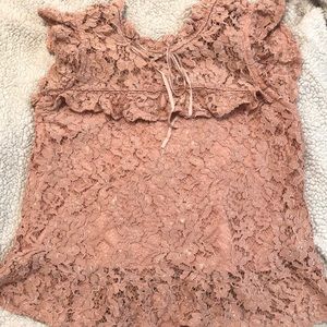 Pink Babydoll Top